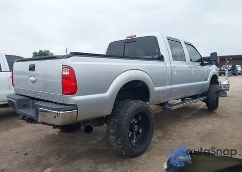 2011 Ford F-250 Lariat from USA, damaged, VIN 1FT7W2BT8BEC85844